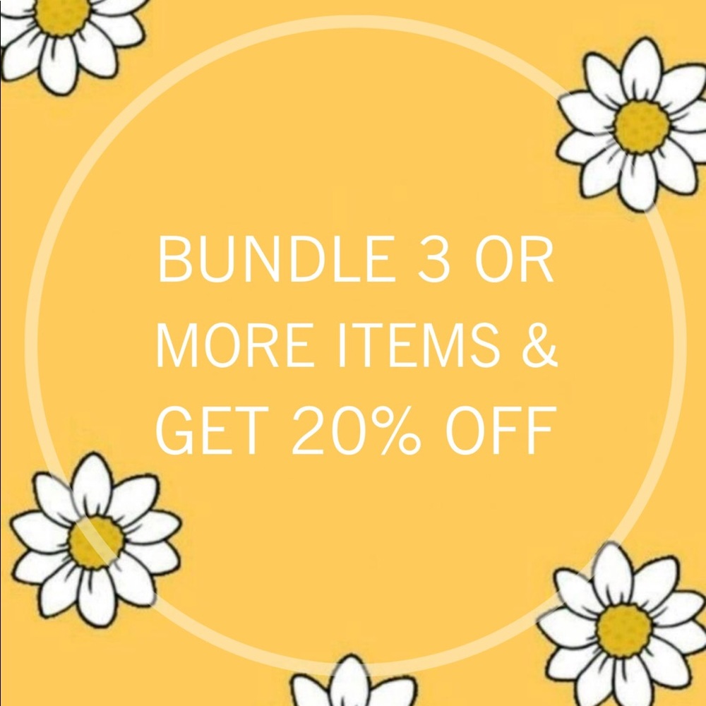 Bundle & Save 🌻